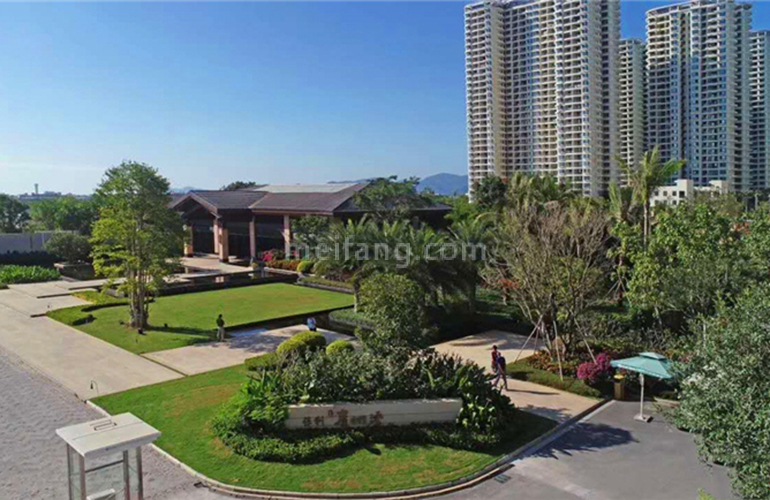 保利崖州湾实景图