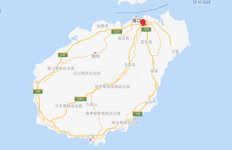 观澜湖澜墅区位图