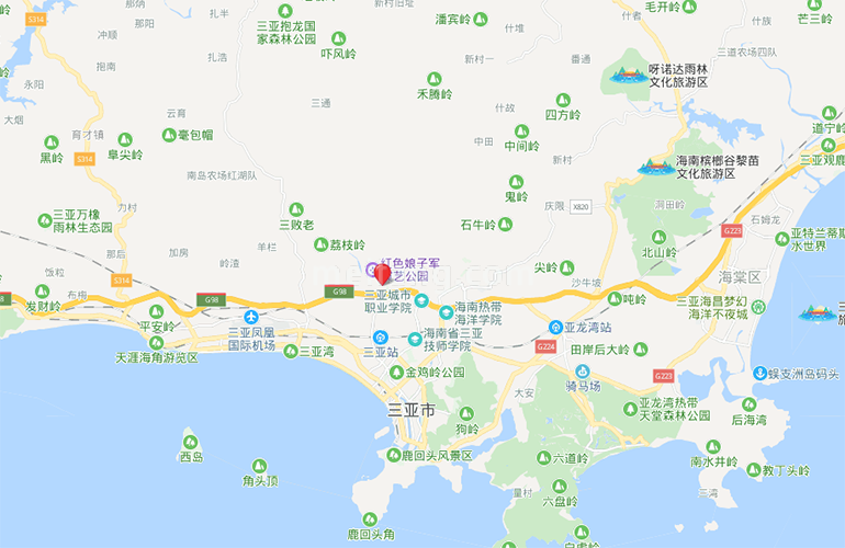 爱上山梦想小镇区位图