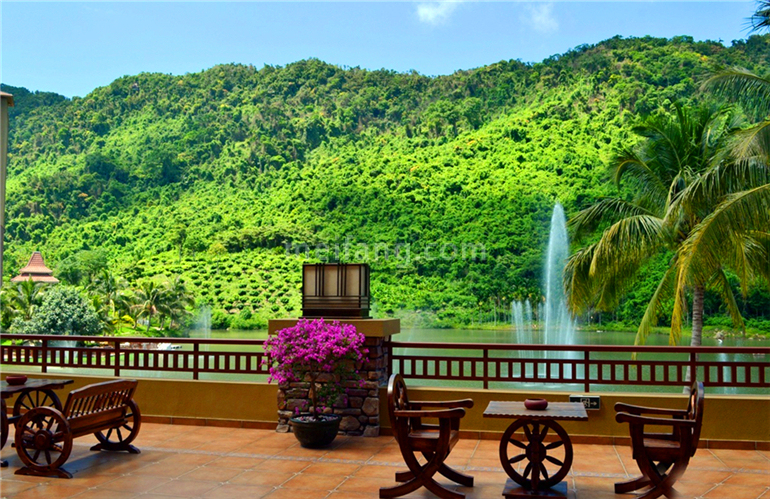 石梅山庄实景图