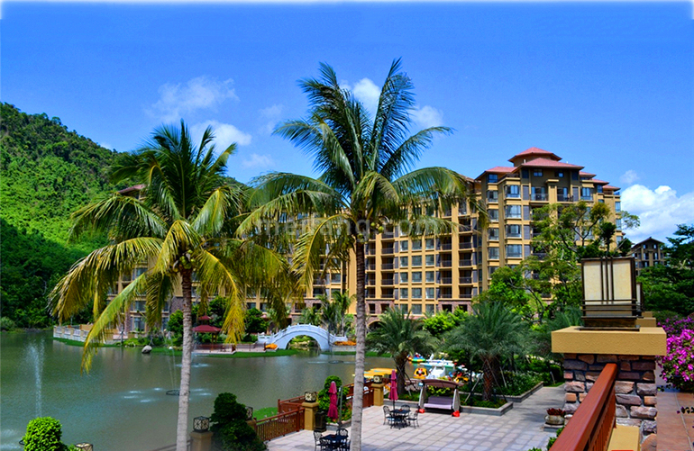 石梅山庄实景图