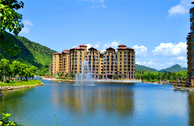 石梅山庄实景图