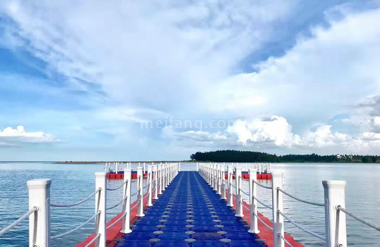 富力悦海湾海上长廊实景图