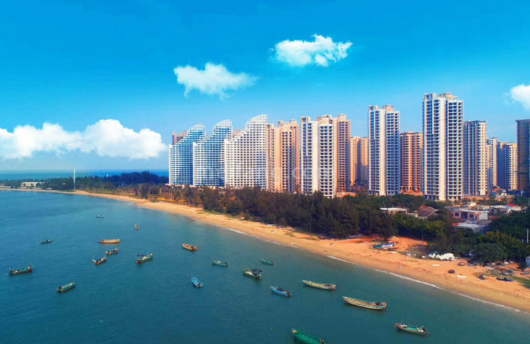 长岛蓝湾实景图