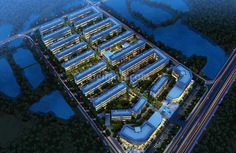 名门海宝湾鸟瞰图