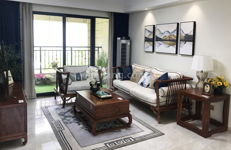 新合鑫观悦城样板间：客厅