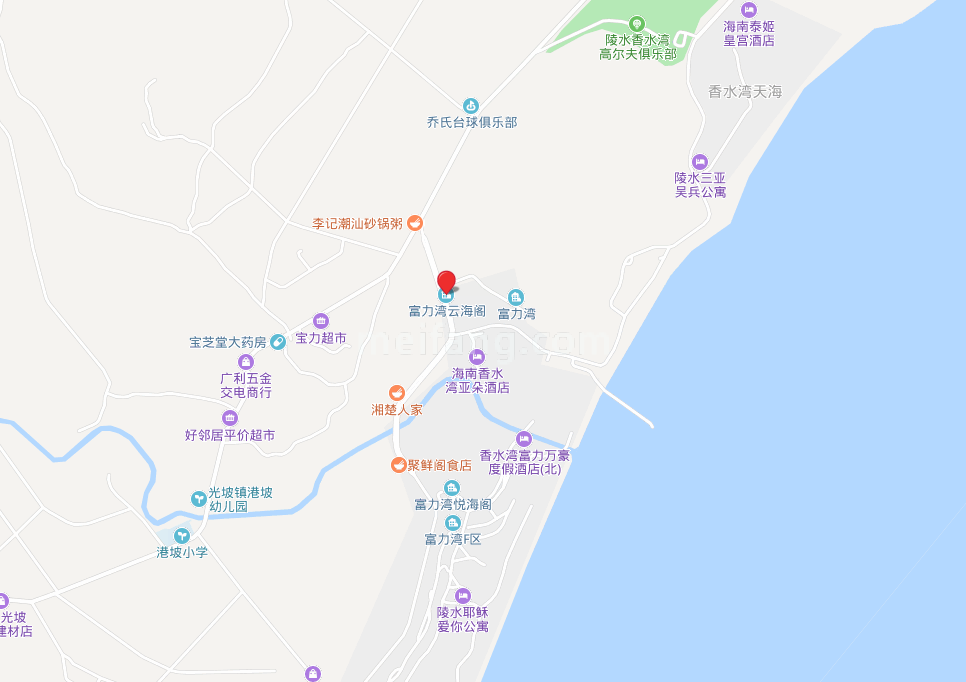 富力湾区位图