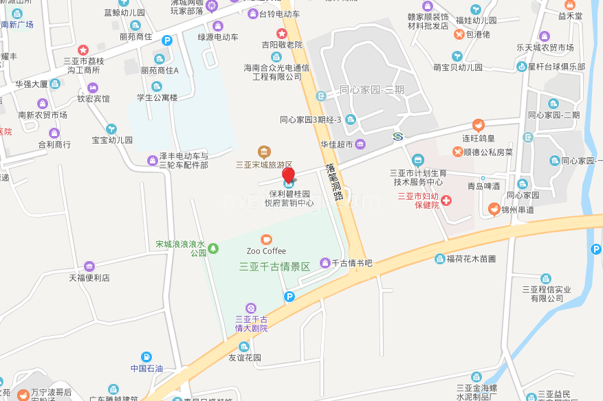 保利碧桂园悦府区位图
