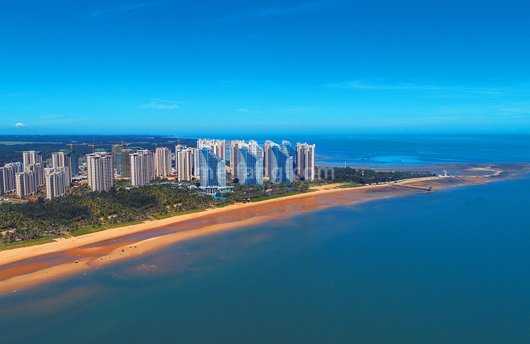 长岛蓝湾实景图