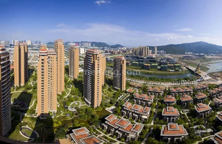 华融琴海湾实景图