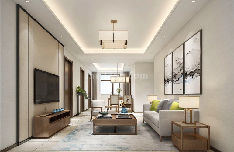 和泓海棠府客厅