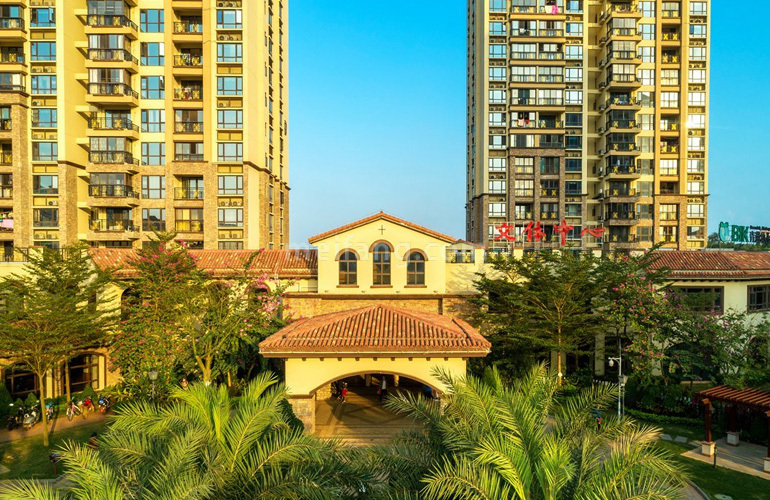 富力红树湾文体中心实景图
