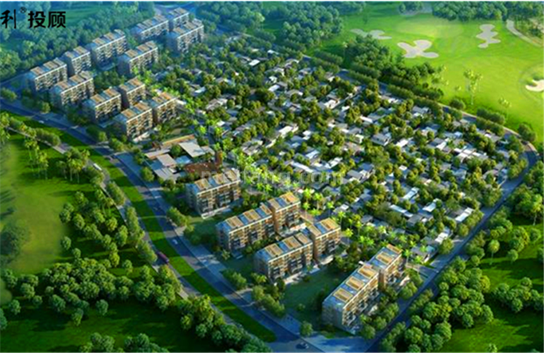 国家海岸保利海棠湾二期鸟瞰图