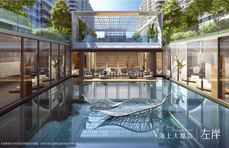 万科海上大都会左岸效果图