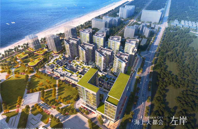 万科海上大都会左岸楼栋分布图