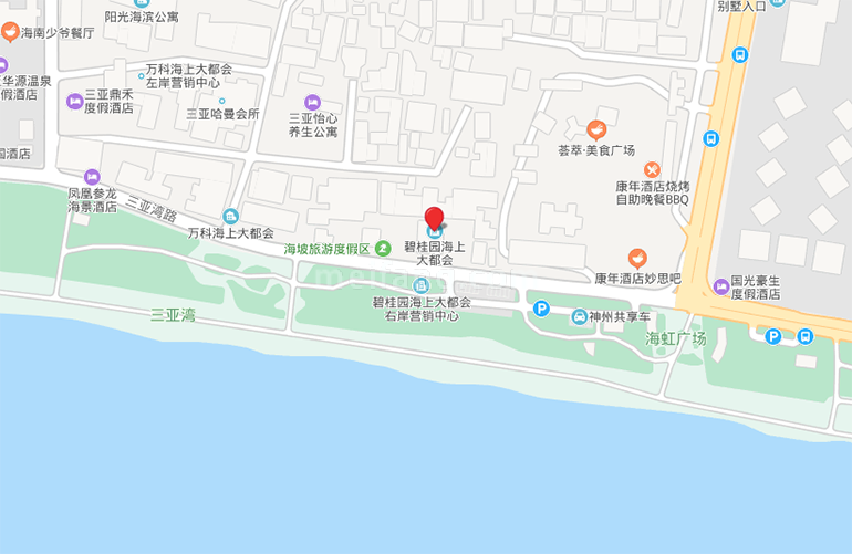 碧桂园海上大都会区位图