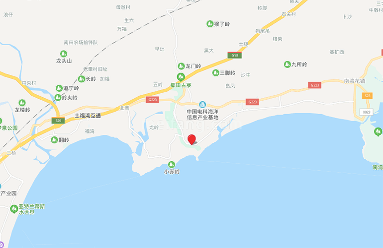 雅居乐清水湾海境新天区位图