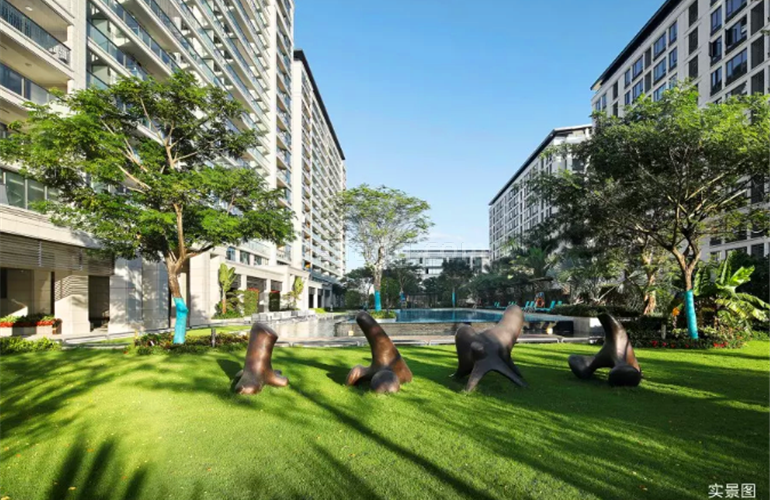 三亚蘭园小区实景图