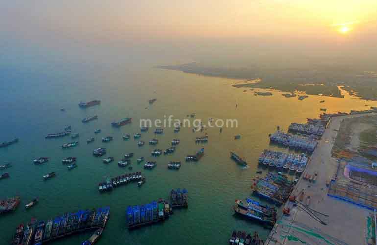 海阳城白马井渔市