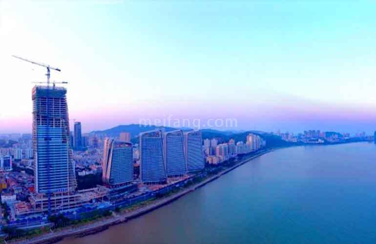 仁恒滨海中心实景图