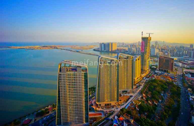 仁恒滨海中心实景图