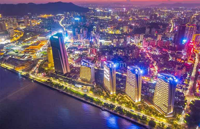 仁恒滨海中心实景图