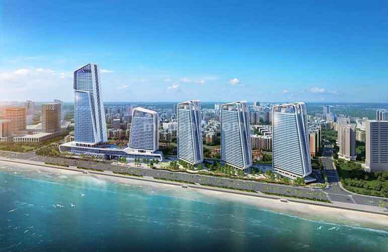 仁恒滨海中心效果图