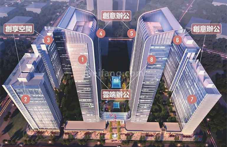 龙光玖龙汇楼栋分布图