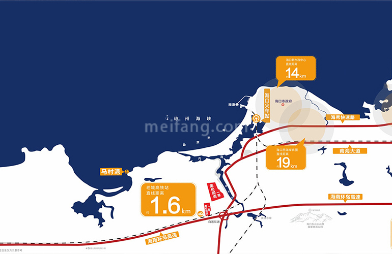 融创美伦熙语区位图