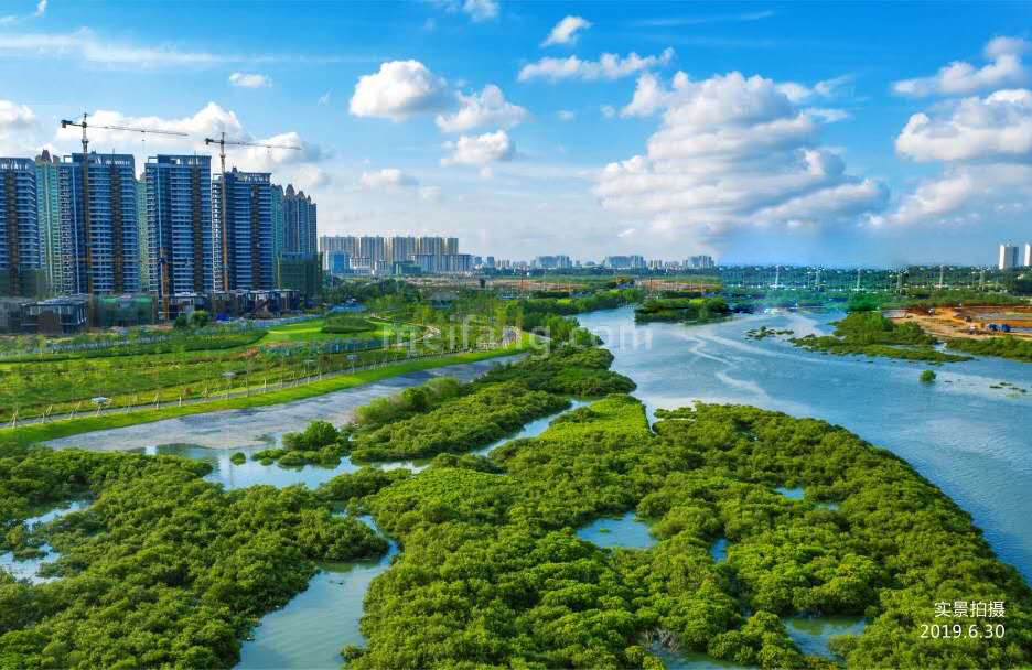 彰泰春江海岸实景图