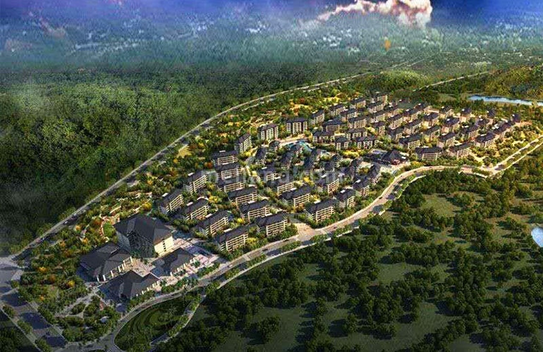 秘密花园（绿中海）鸟瞰图