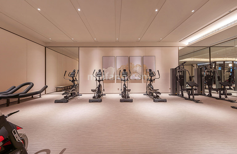 建发悦玺二期健身房