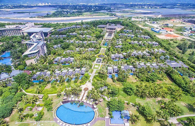 国家海岸保利海棠湾实景图