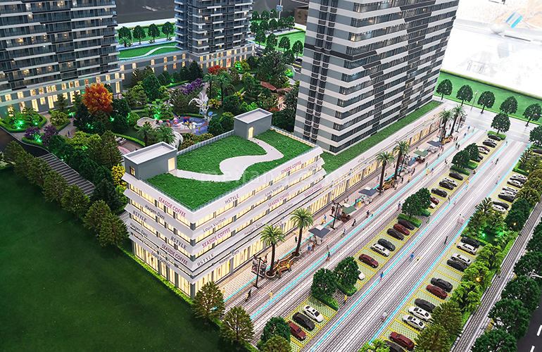 一海华府实景图沙盘