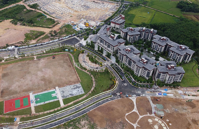 景业白鹭洲实景图