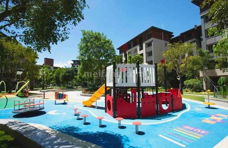 景业白鹭洲实景图