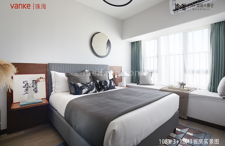 万科海上城市三期卧室