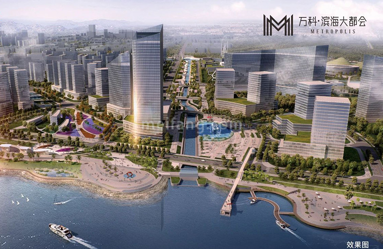 万科海上城市三期效果图