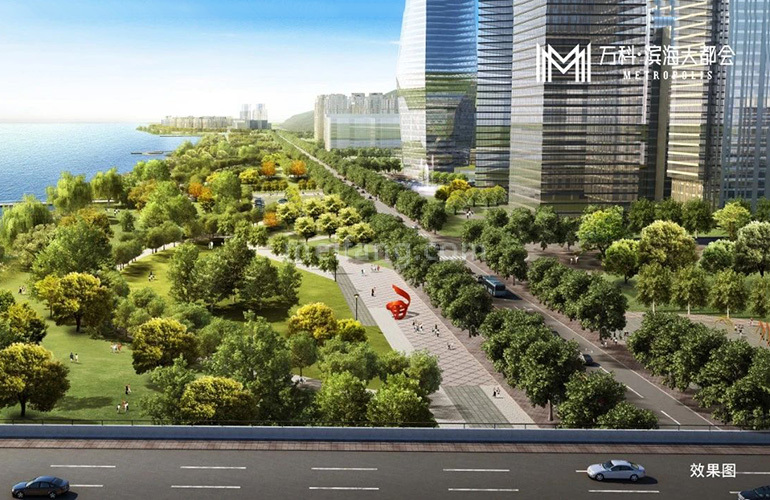 万科海上城市三期效果图
