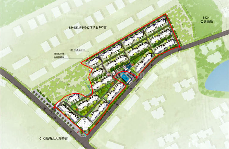 海棠香居规划图