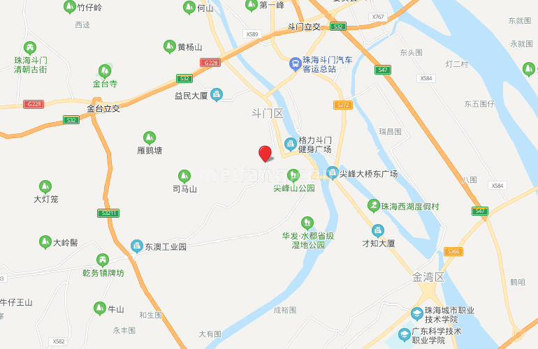 融创云水观璟区位图