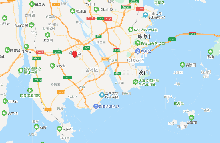 融创云水观璟区位图
