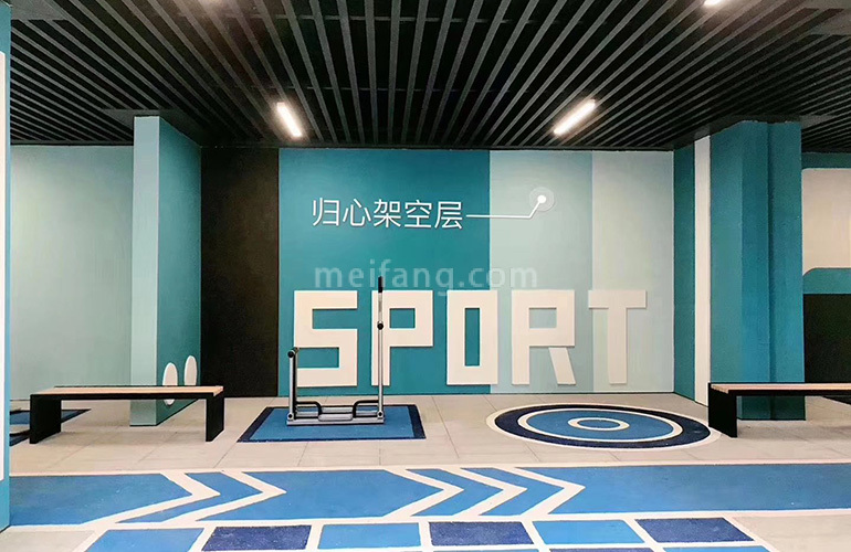 融创云水观璟融创贴心设计的架空层效果图
