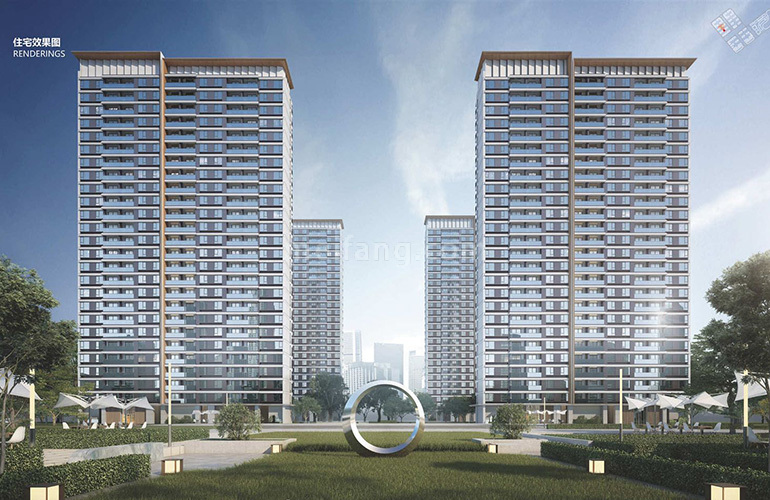金湾宝龙城住宅效果图