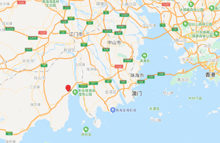 奥园古兜温泉小镇区位图