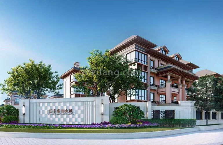 建业君邻大院效果图