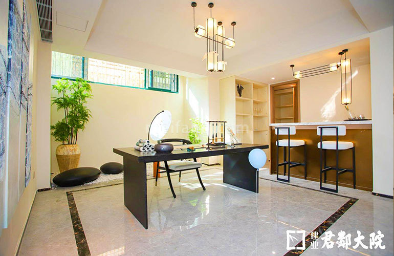 建业君邻大院书房