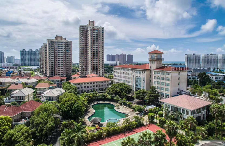 棕榈泉广场实景图