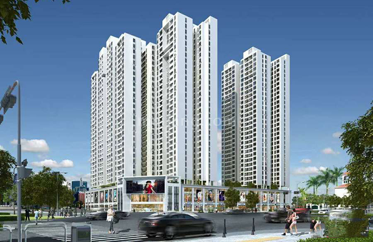 棕榈泉广场效果图