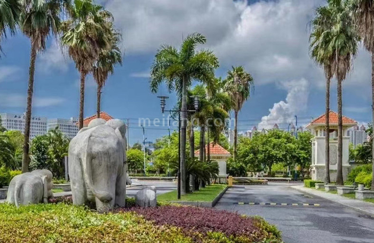 棕榈泉广场实景图